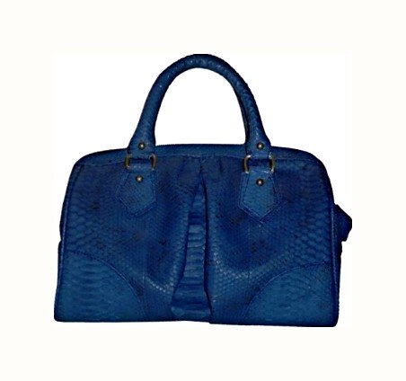 The Bali Doctor — Lapis python python leather handbags