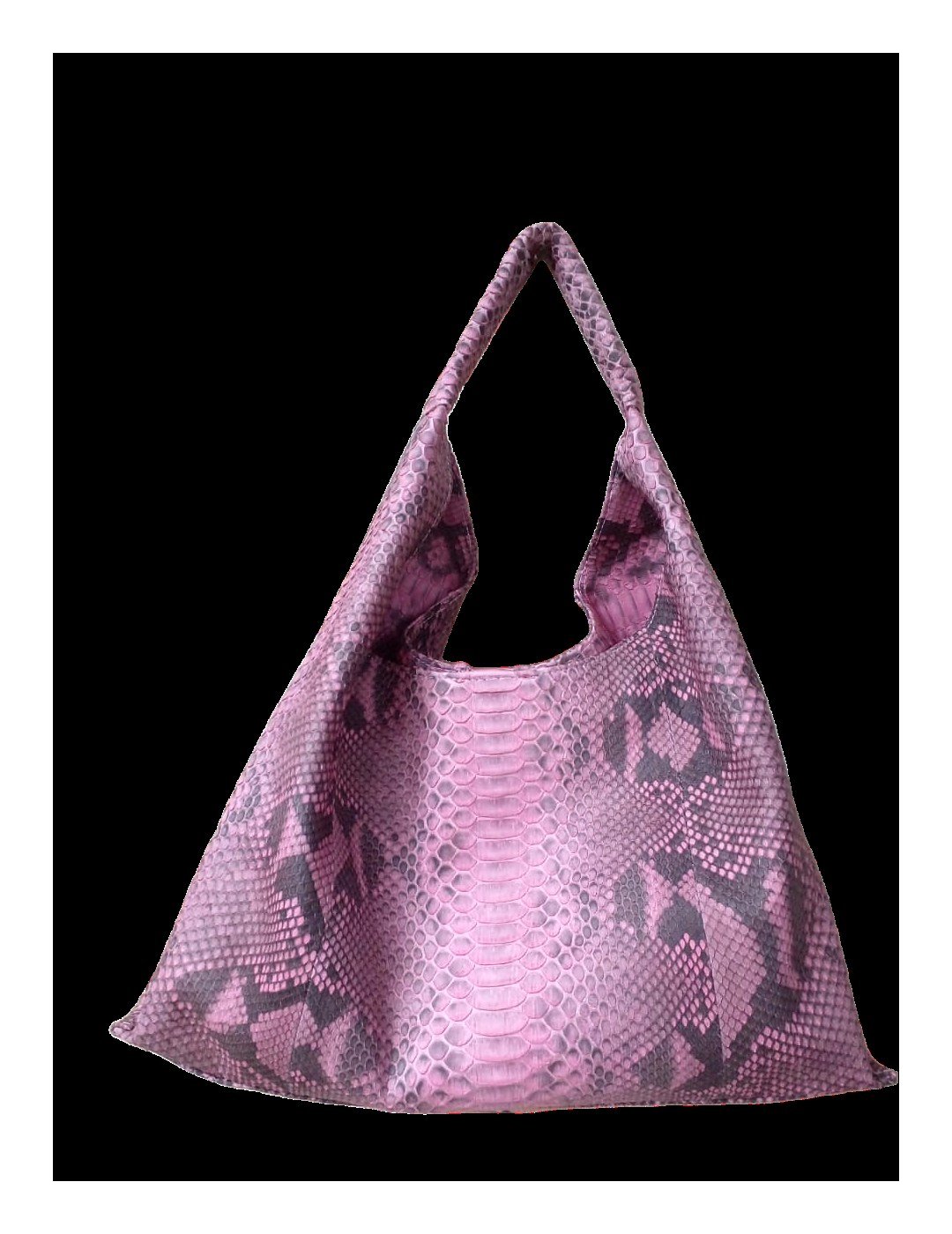 The Batavia Tote — Cream — Cream python python leather totes