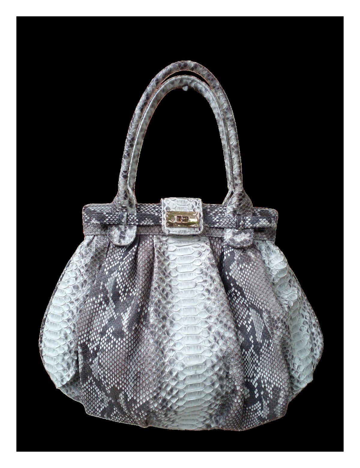 The Frame — Natural python python leather handbags