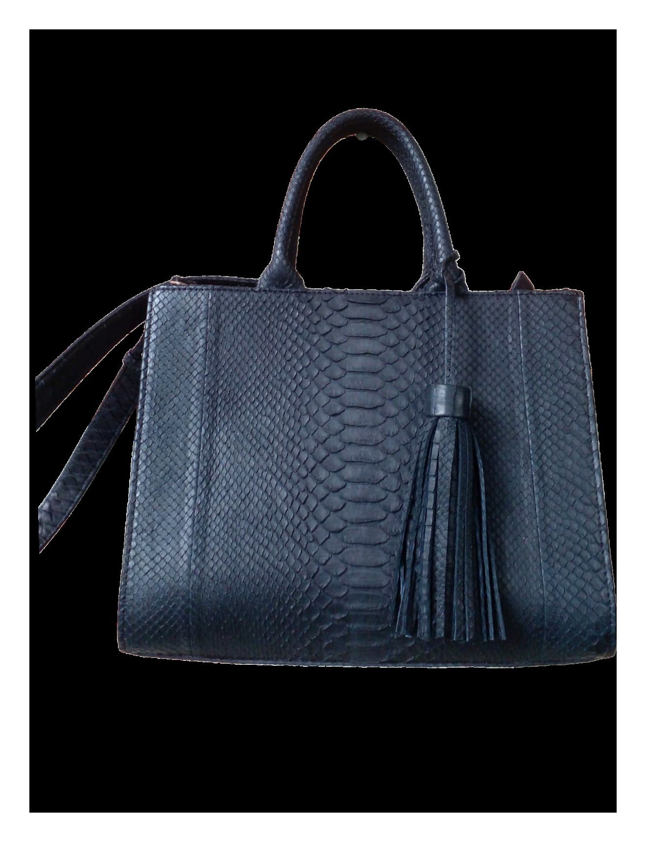 The Ubud — Natural python python leather handbags